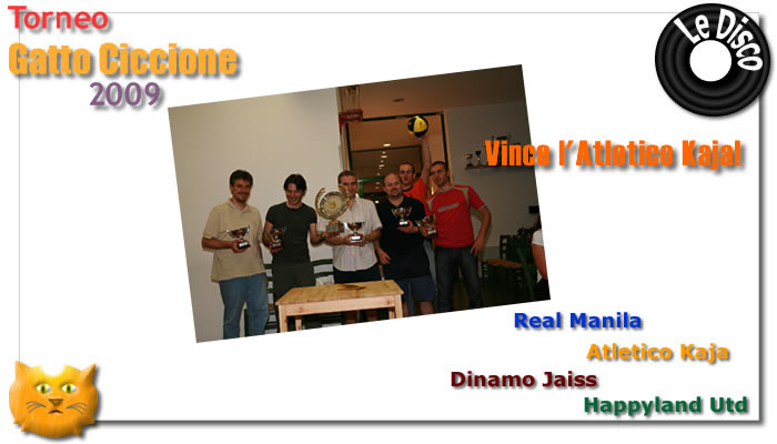 Il torneo 2009 - Le Disco!